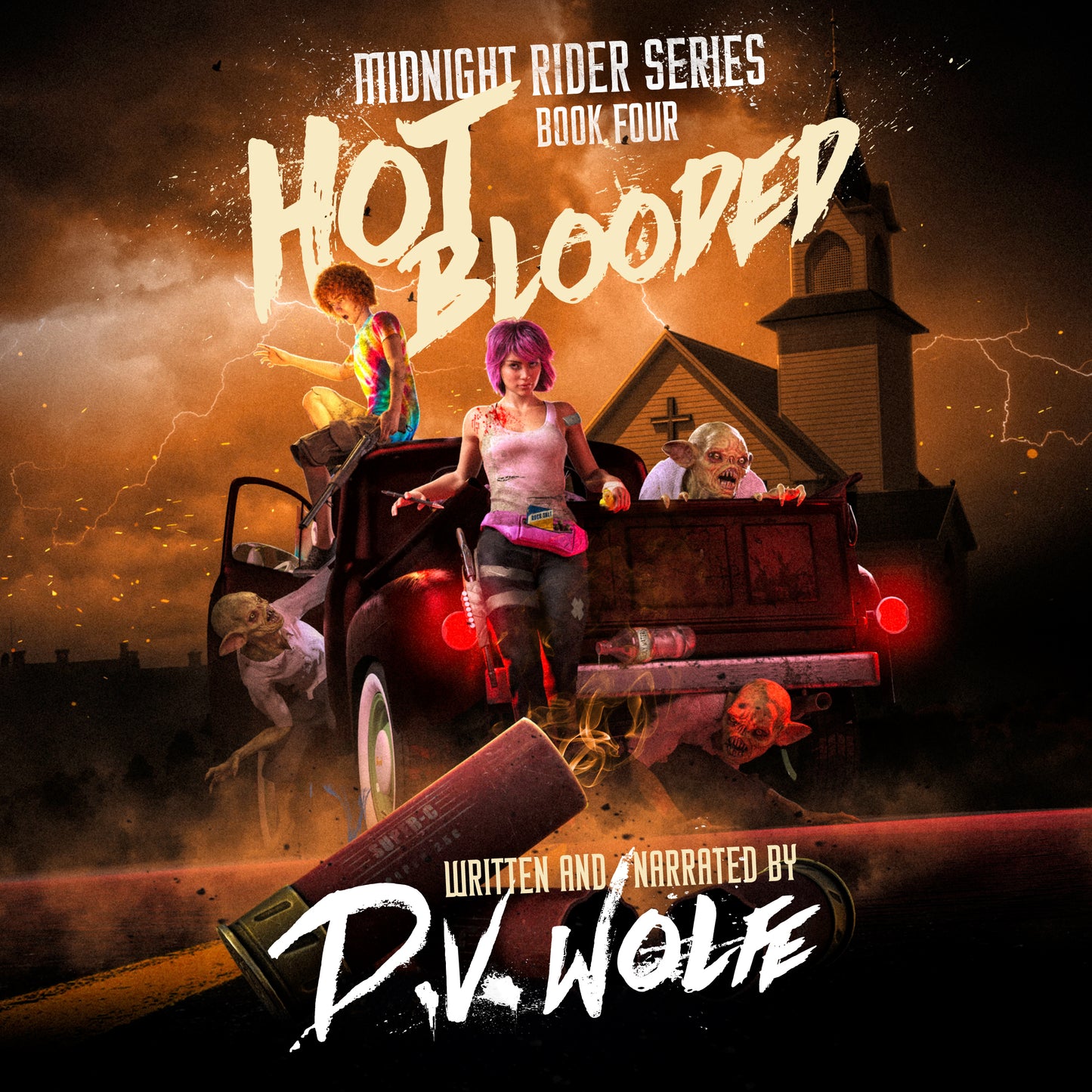 Hot Blooded│Midnight Rider Series Book 4│Audiobook