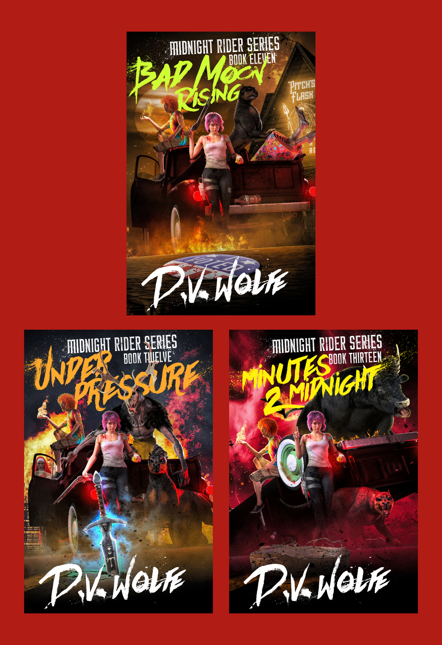 Midnight Rider Series│Books 11-13│eBook Bundle