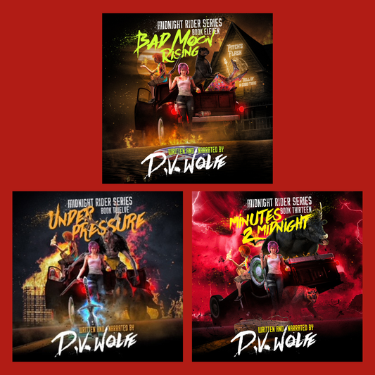 Midnight Rider Series│Books 11-13│Audiobook Bundle