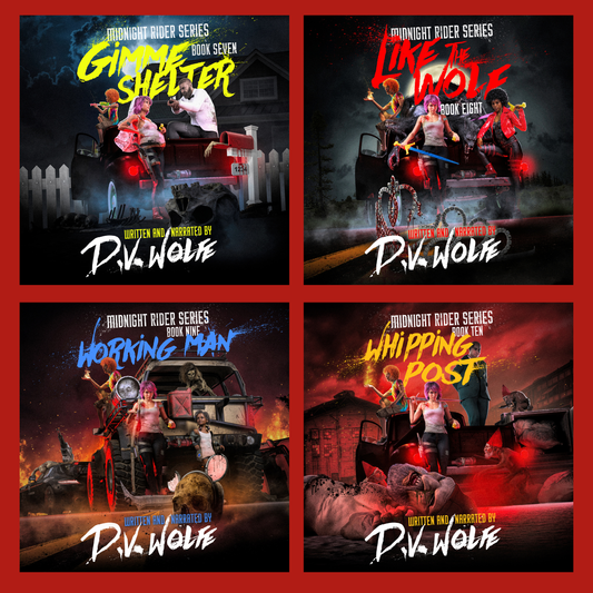 Midnight Rider Series│Books 7-10│Audiobook Bundle